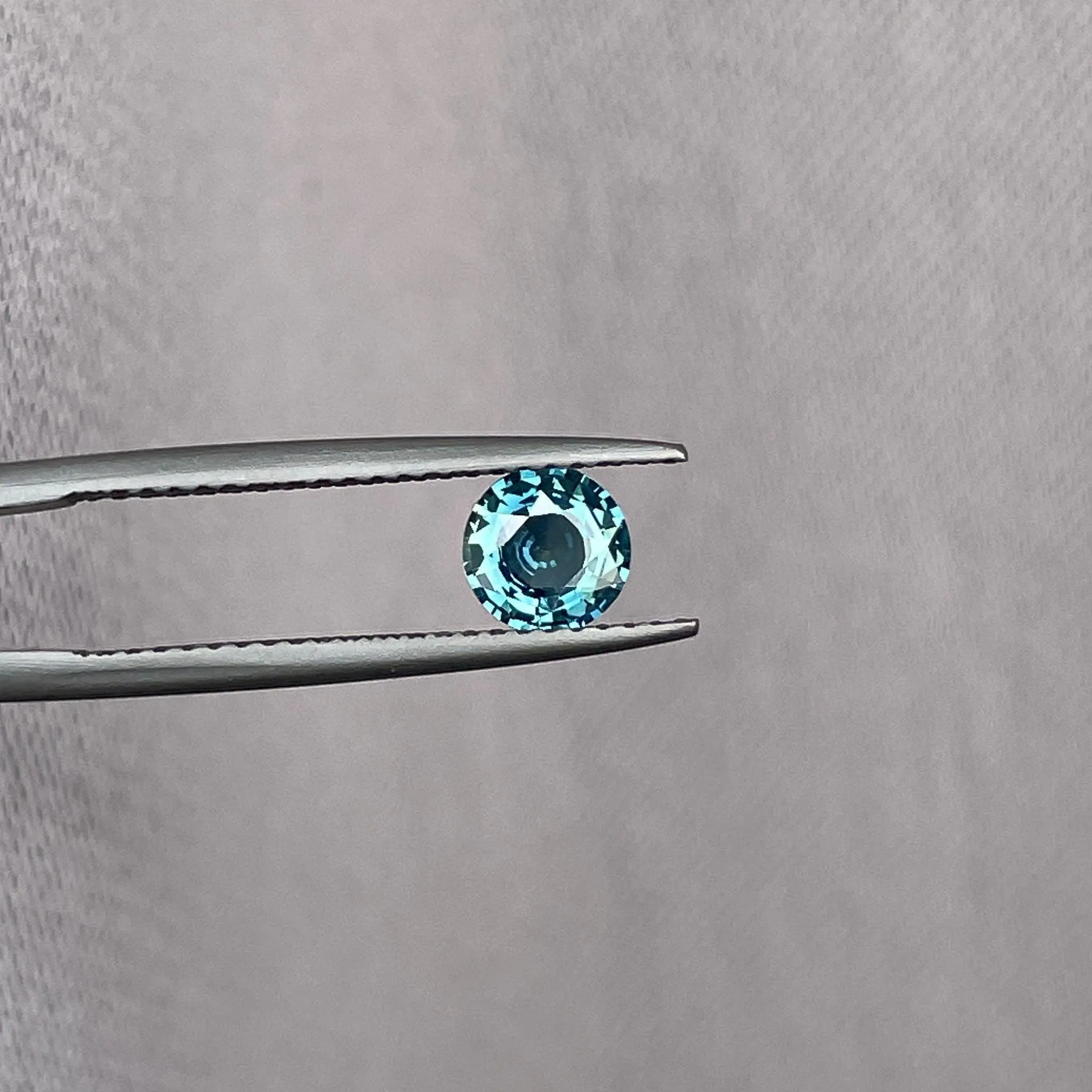 0.71 ct natural Teal Sapphire is well cut to bring out the best colour and lustre, make a custom designed unique ring with this sapphire