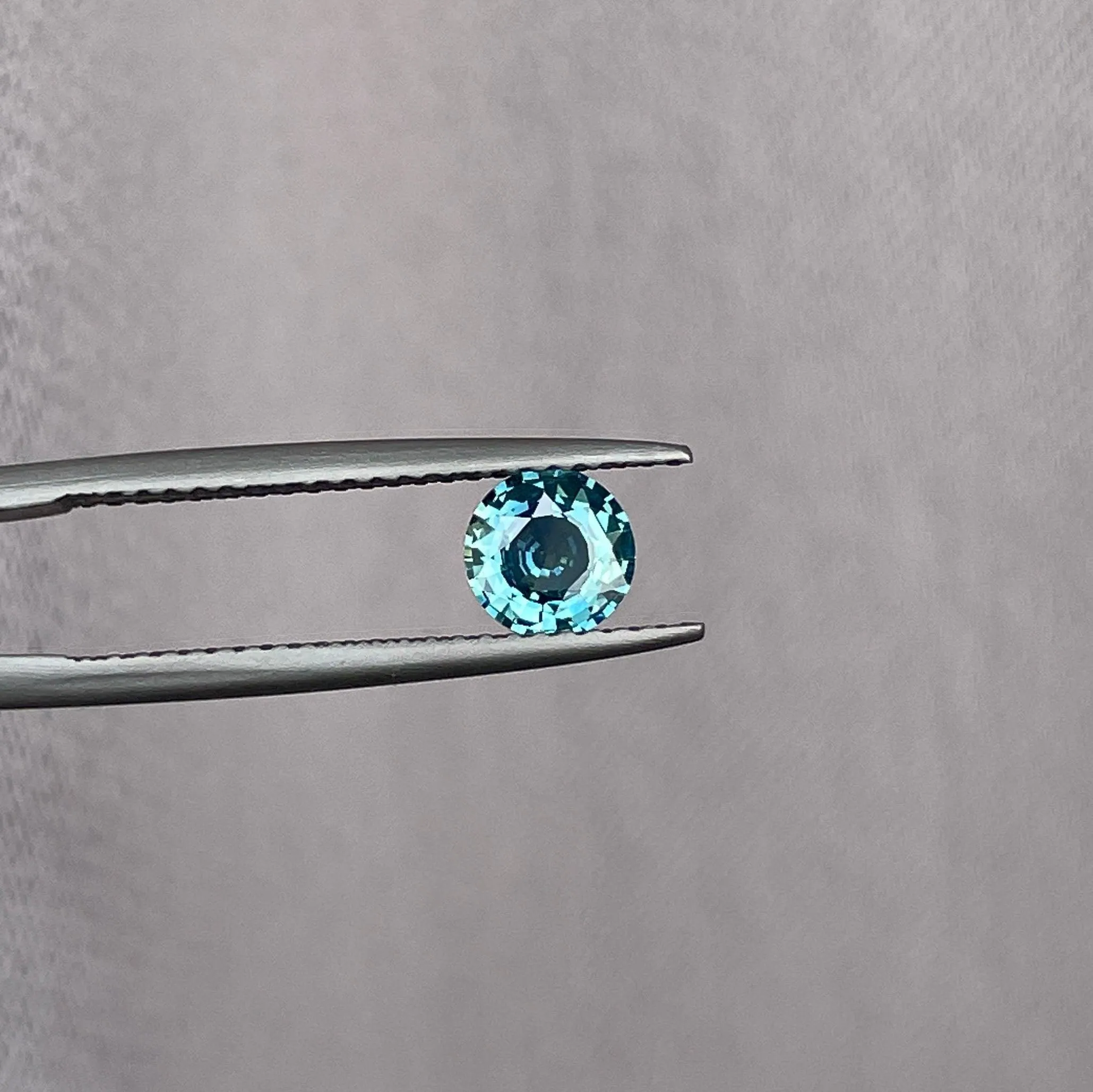 0.71 ct natural Teal Sapphire is well cut to bring out the best colour and lustre, make a custom designed unique ring with this sapphire