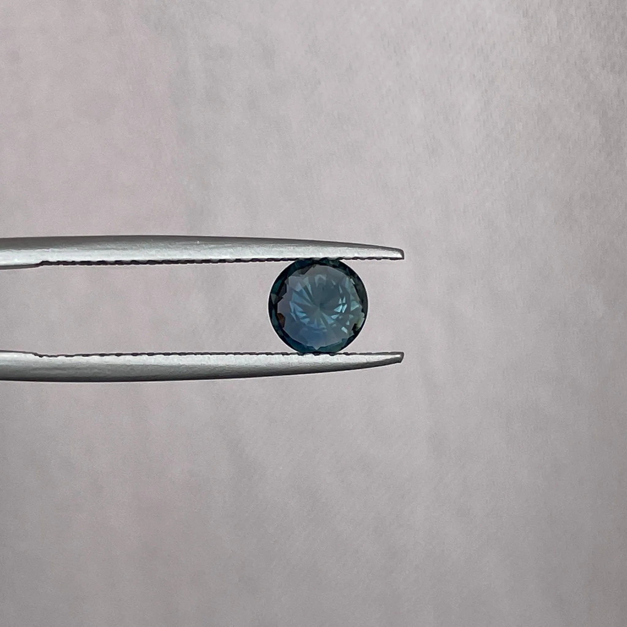 0.71 ct natural Teal Sapphire is well cut to bring out the best colour and lustre, make a custom designed unique ring with this sapphire