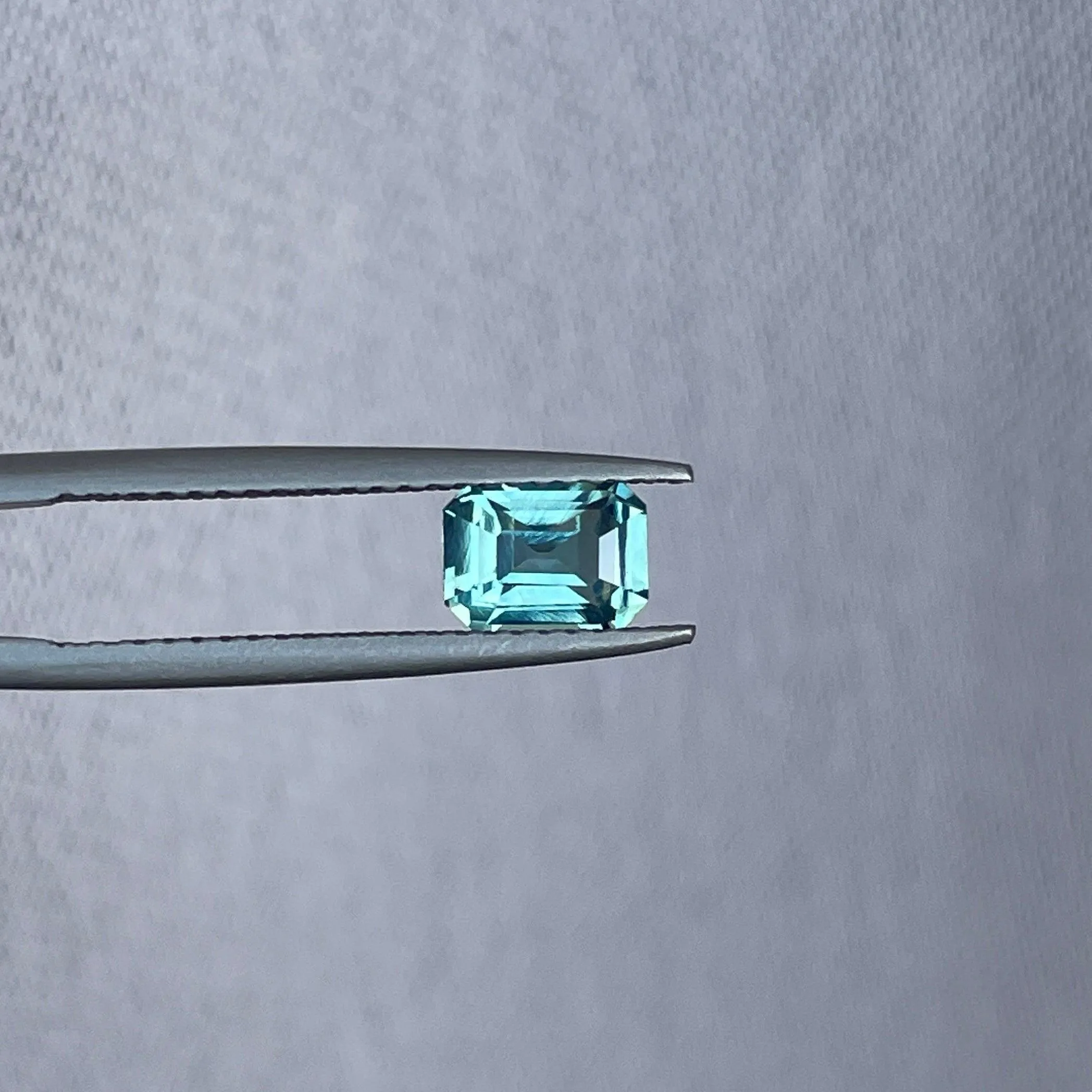 0.98 CT Neon Teal Blue Natural Sapphire