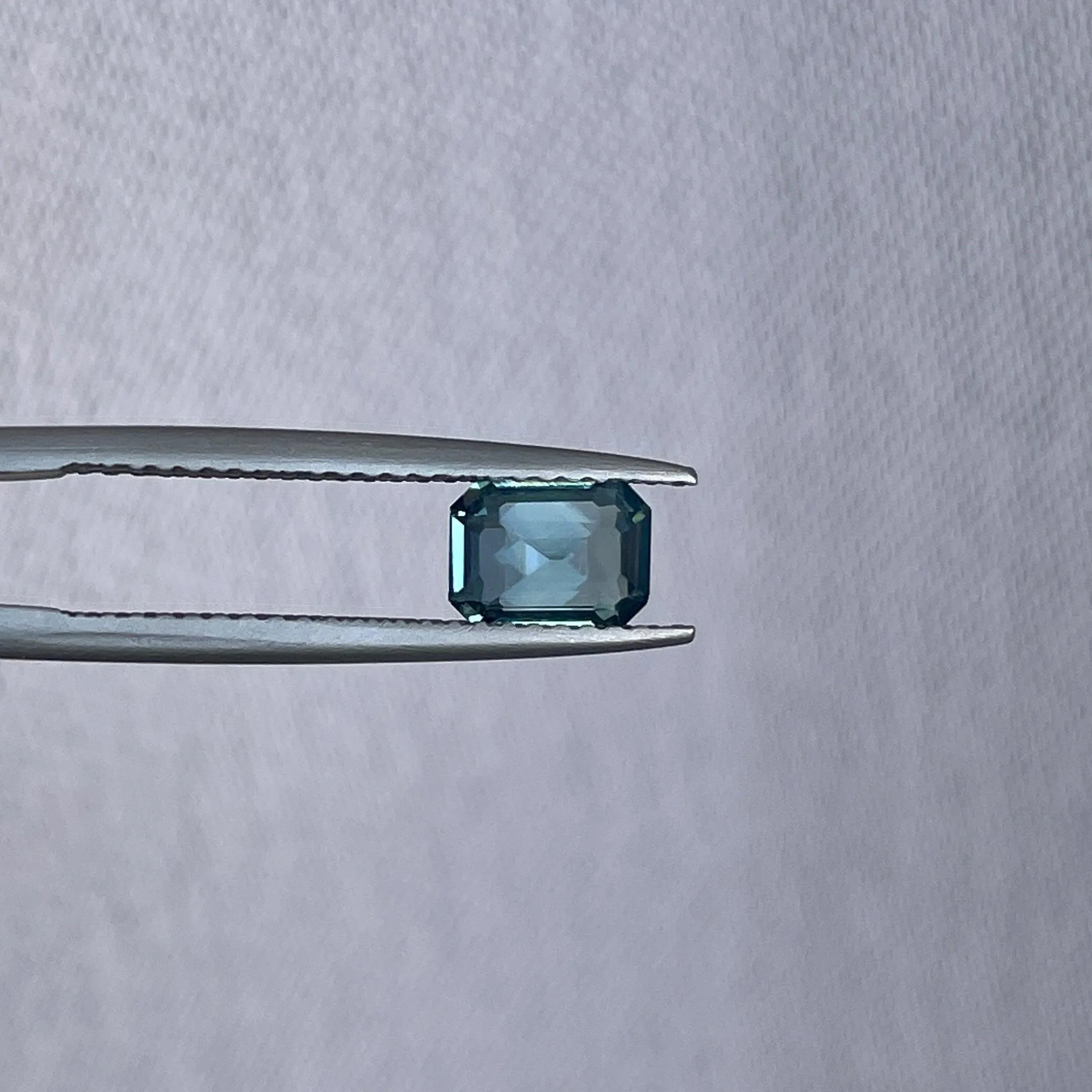 0.98 CT Neon Teal Blue Natural Sapphire