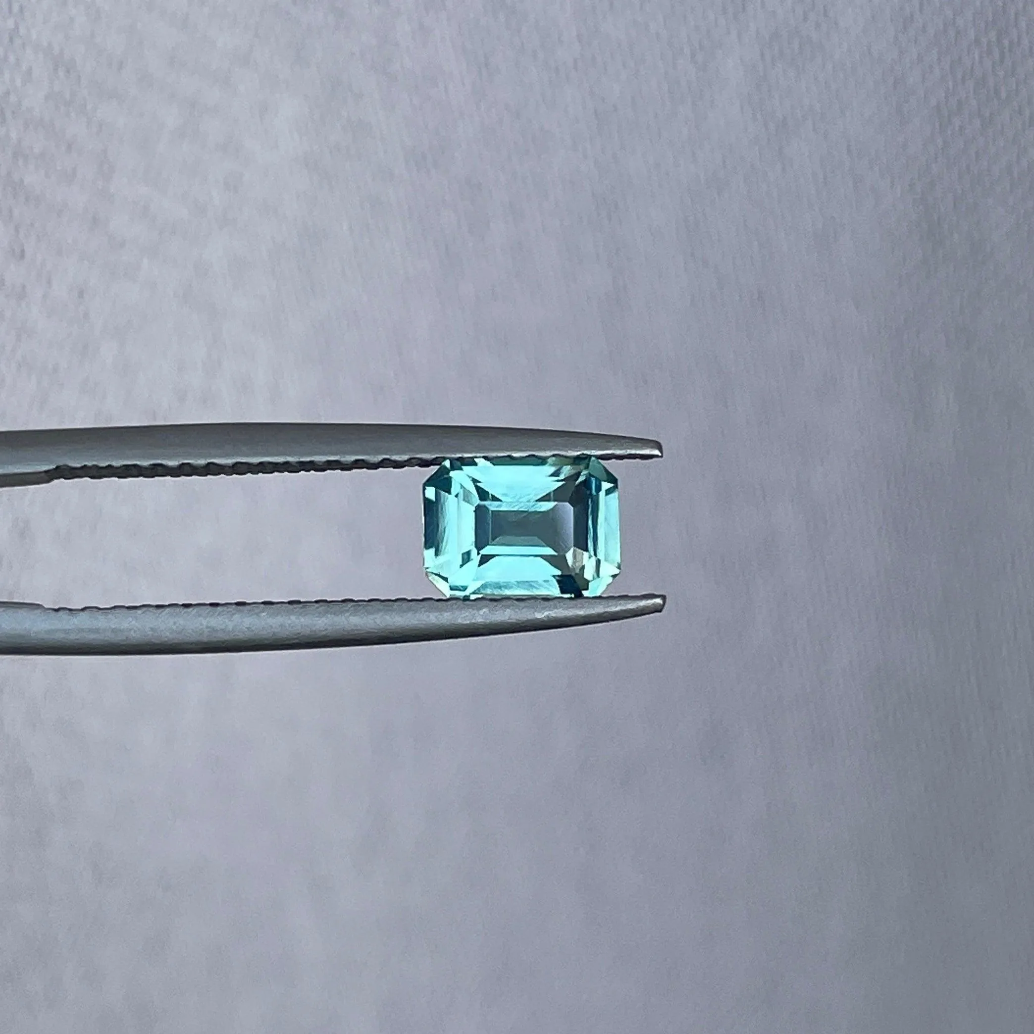 0.98 CT Neon Teal Blue Natural Sapphire