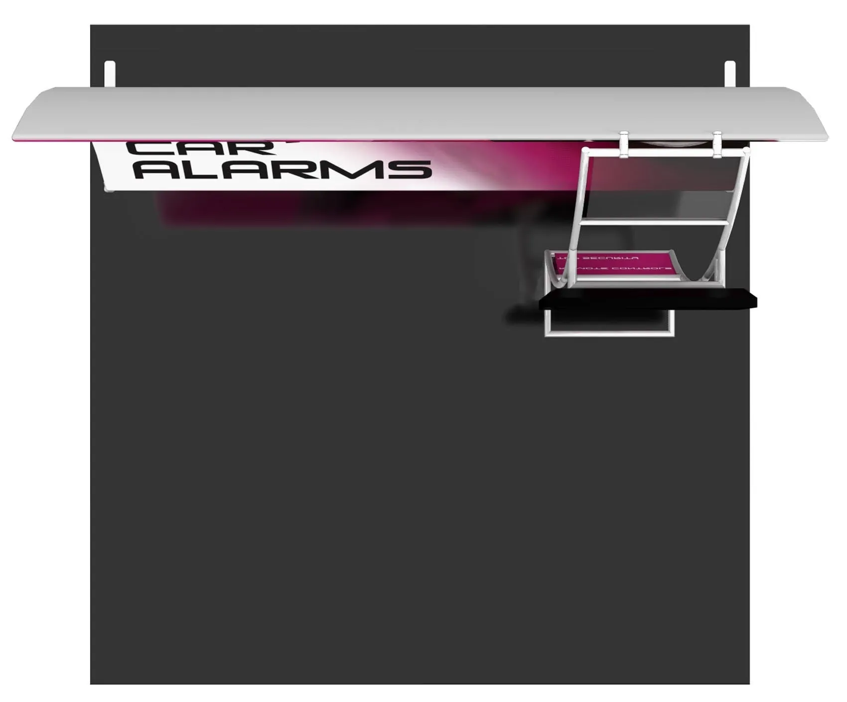 10' Formulate Displays with Monitor Mounts - Vertical