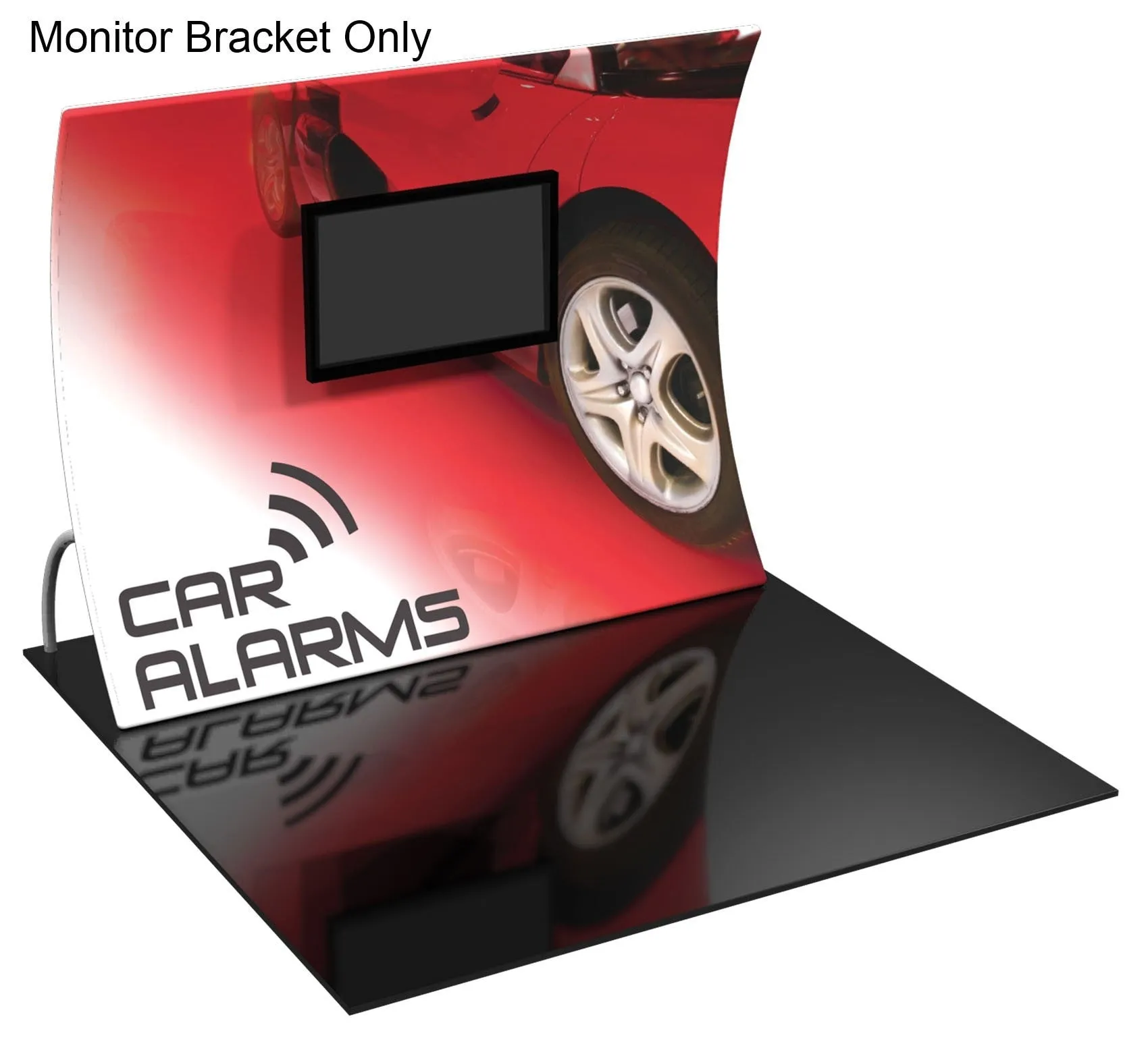 10' Formulate Displays with Monitor Mounts - Vertical