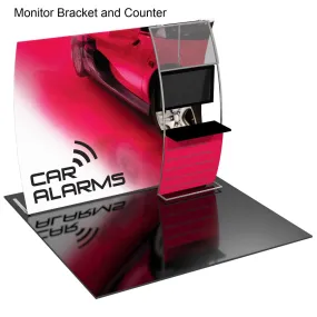 10' Formulate Displays with Monitor Mounts - Vertical