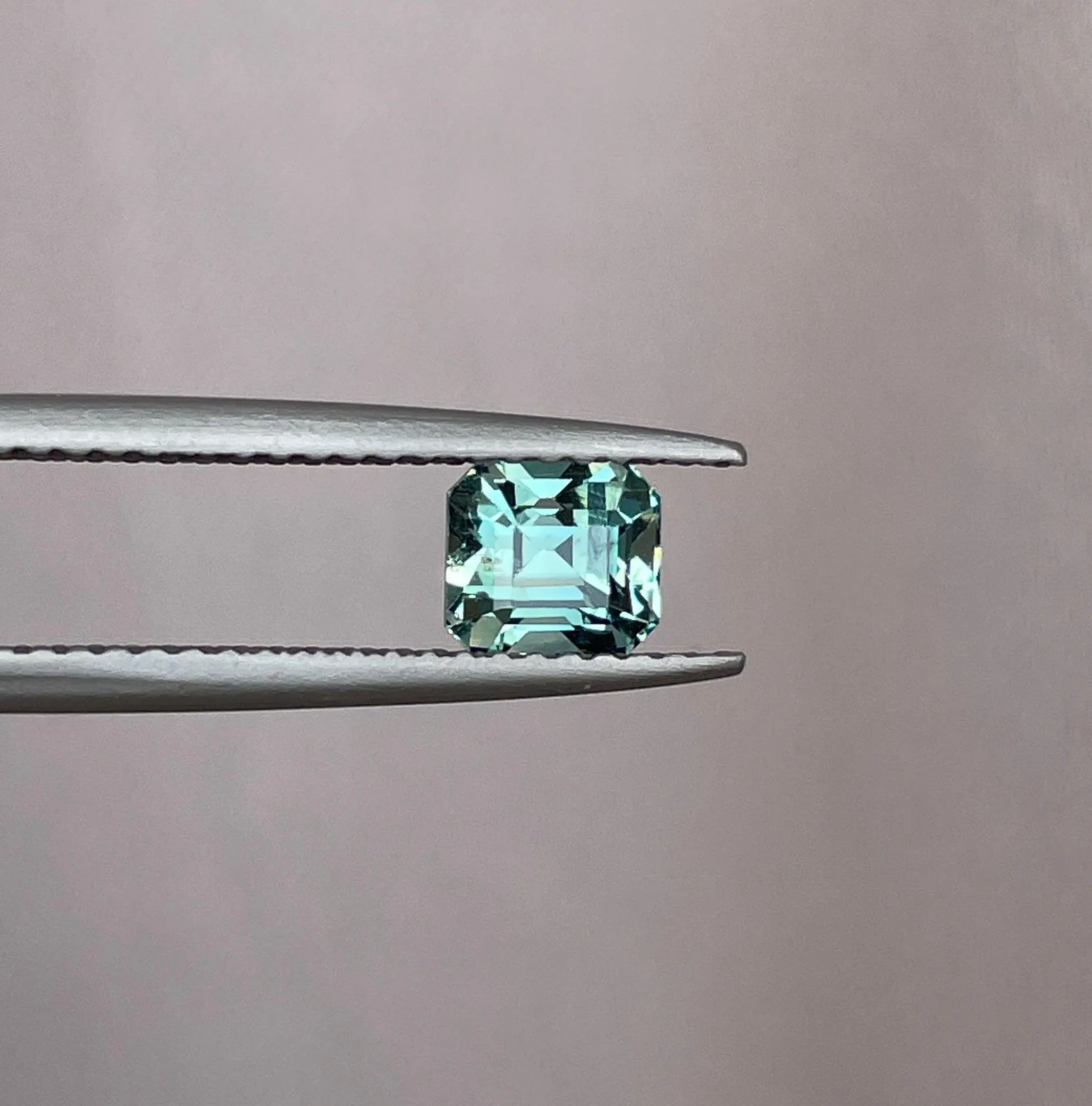 1.03 ct Teal Sapphire| One of a kind, Blue green emerald Sapphire for a custom diamond ring, white gold ring Bridal ring Anniversary gift
