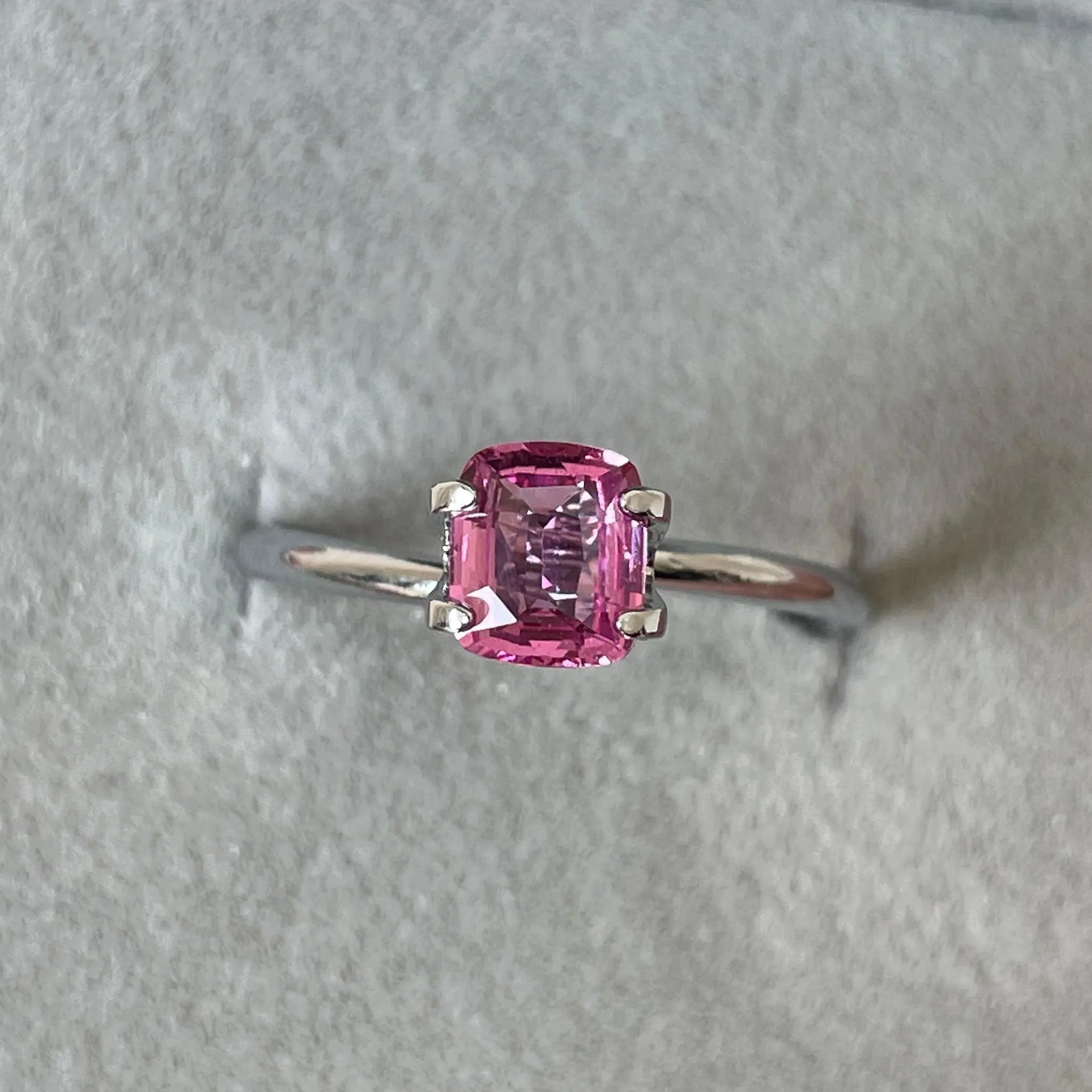 1.08 crt ceylon Pink Sapphire for pink sapphire ring, Loose Stone