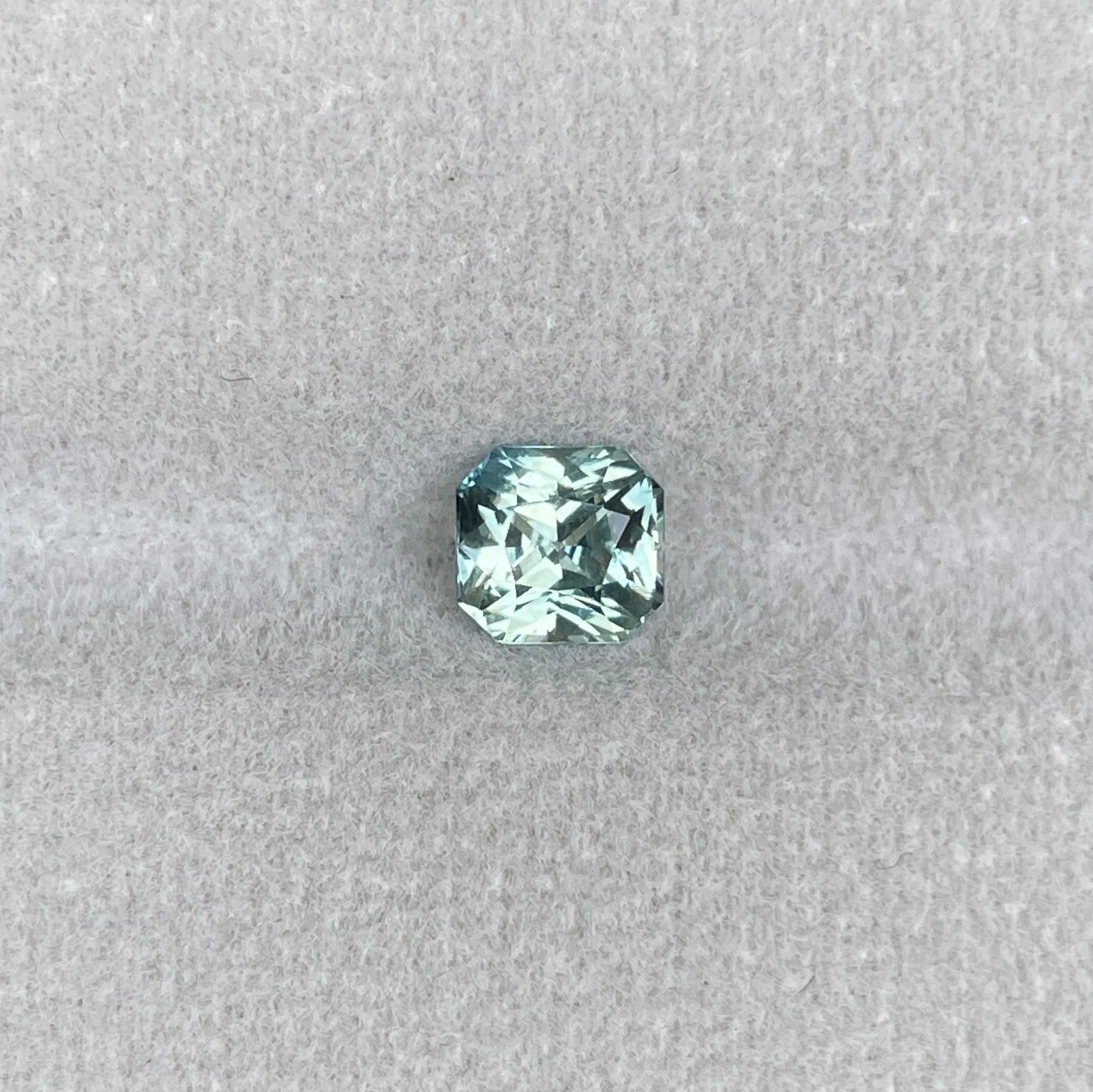1.29-Carat Light Mint Green Sapphire (Heated)