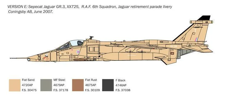 1/72 Italeri Jaguar GR.1/GR.3 RAF 1459