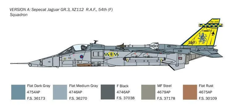 1/72 Italeri Jaguar GR.1/GR.3 RAF 1459