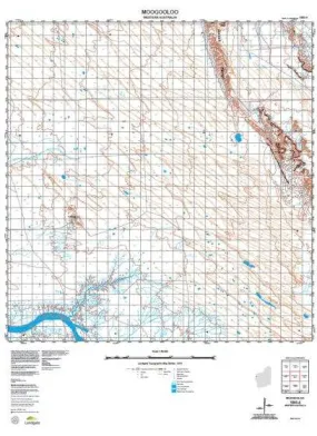 1850-4 Moogooloo Topographic Map by Landgate (2015)