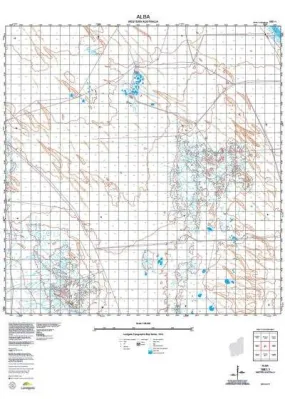 1851-1 Alba Topographic Map by Landgate (2015)
