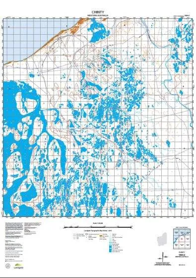 1854-2 Chinty Topographic Map by Landgate (2015)