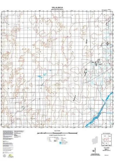 1941-1 Yalalinga Topographic Map by Landgate (2015)