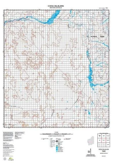 1942 Coolcalalaya Topographic Map by Landgate (2015)
