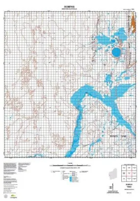 1943 Bompas Topographic Map by Landgate (2015)