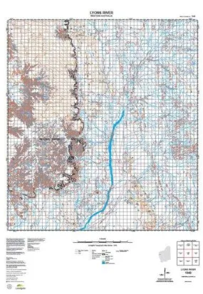 1948 Lyons River Topographic Map by Landgate (2015)