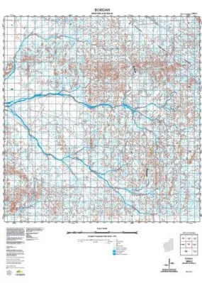1950-2 Bordah Topographic Map by Landgate (2015)