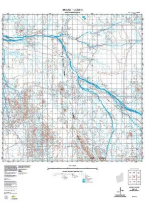 1951-2 Mount Tucker Topographic Map by Landgate (2015)