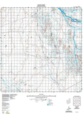 1951-3 Nungabie Topographic Map by Landgate (2015)