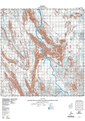 1952-2 Uaroo Topographic Map by Landgate (2015)