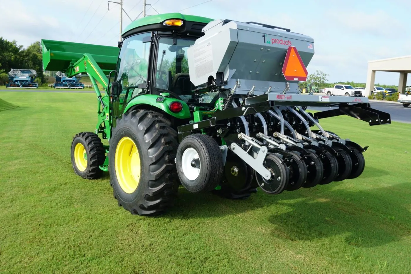 1st Products No Till Drill - The MULTI-Drill 5-12' 3pt & Pull Type