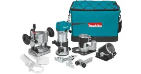 2021 Makita 1-1/4 HP* Compact Router Kit (RT0701CX3)