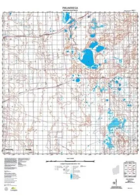 2037-1 Pinjarrega Topographic Map by Landgate (2015)