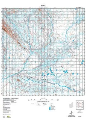 2050-2 Alma Topographic Map by Landgate (2015)