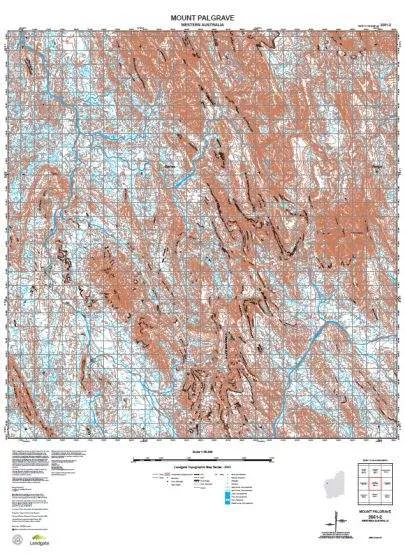 2051-2 Mount Palgrave Topographic Map by Landgate (2015)