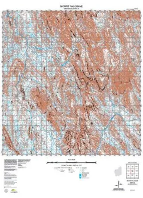 2051-2 Mount Palgrave Topographic Map by Landgate (2015)