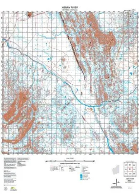 2052-4 Henry River Topographic Map by Landgate (2015)