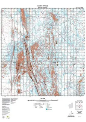 2053-3 Parry Range Topographic Map by Landgate (2015)