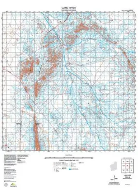 2053-4 Cane River Topographic Map by Landgate (2015)
