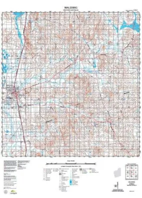 2136-4 Walebing Topographic Map by Landgate (2015)