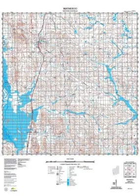 2137-3 Watheroo Topographic Map by Landgate (2015)