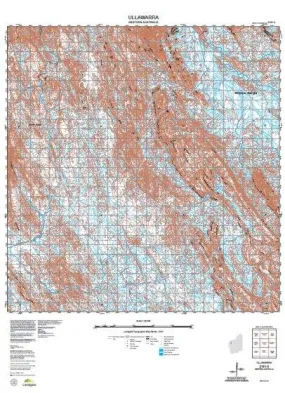 2151-3 Ullawarra Topographic Map by Landgate (2015)