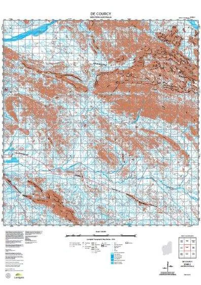 2152-1 De Courcy Topographic Map by Landgate (2015)