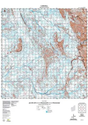 2153-4 Canehill Topographic Map by Landgate (2015)