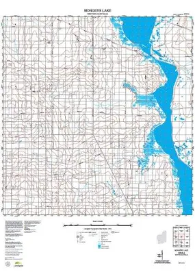 2238-4 Mongers Lake Topographic Map by Landgate (2015)