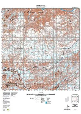 2254-4 Minmeroora Topographic Map by Landgate (2015)