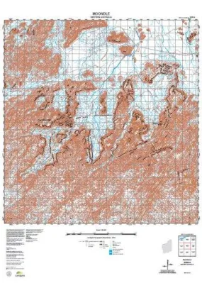 2255-4 Moondle Topographic Map by Landgate (2015)