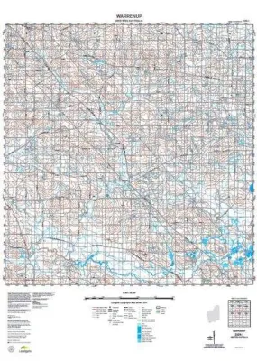2329-1 Warrenup Topographic Map by Landgate (2015)