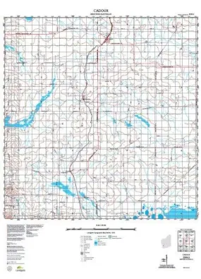 2336-3 Cadoux Topographic Map by Landgate (2015)