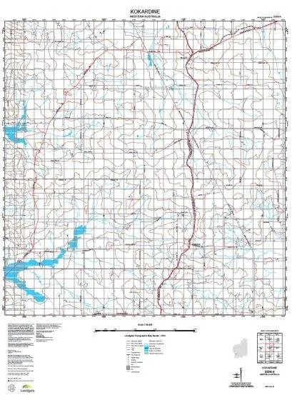 2336-4 Kokardine Topographic Map by Landgate (2015)