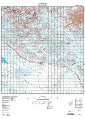 2354-1 Kanjenjie Topographic Map by Landgate (2015)