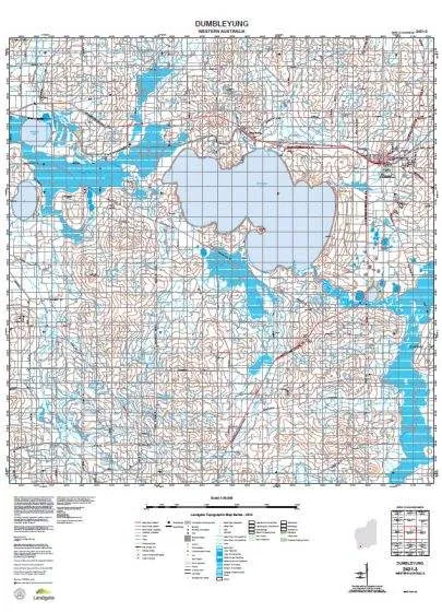 2431-3 Dumbleyung Topographic Map by Landgate (2015)