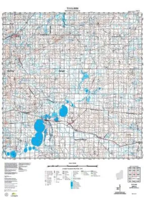 2432-3 Toolbin Topographic Map by Landgate (2015)