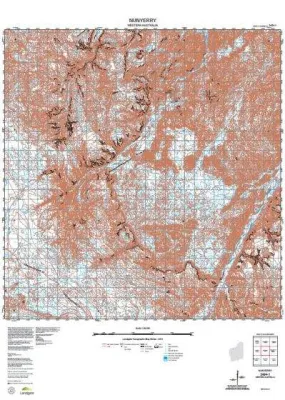 2454-1 Nunyerry Topographic Map by Landgate (2015)