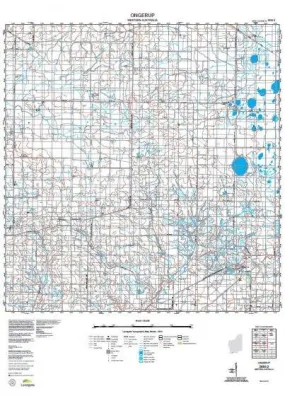2530-2 Ongerup Topographic Map by Landgate (2015)
